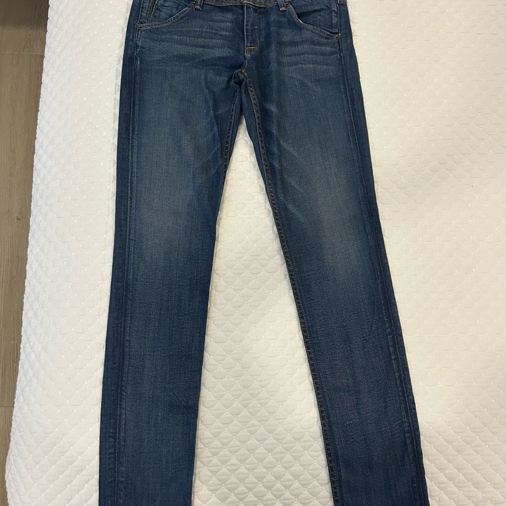Hudson Jeans Women's Straight Leg in Deep Blue, size 26